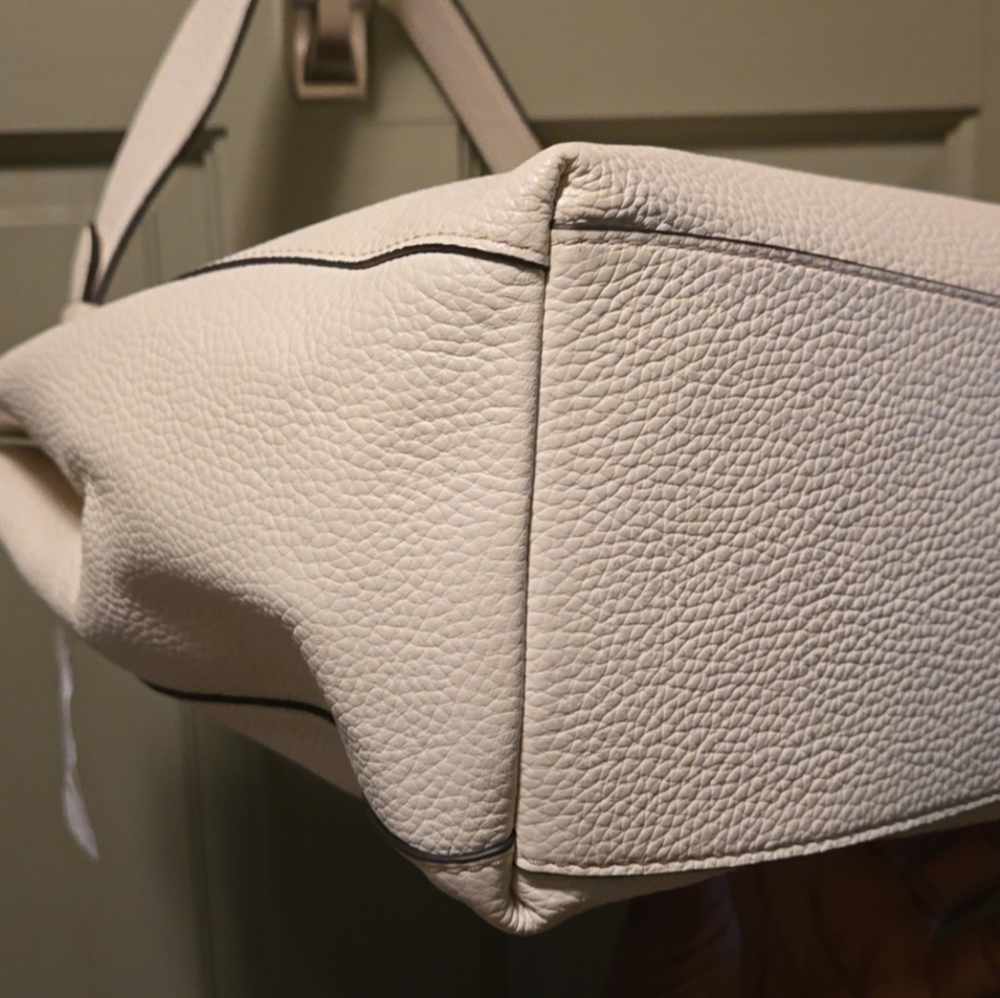 Kate Spade Blush Single Strap Shoulder Pebbled Leather Bag With Dustbag - Picture 3 of 6